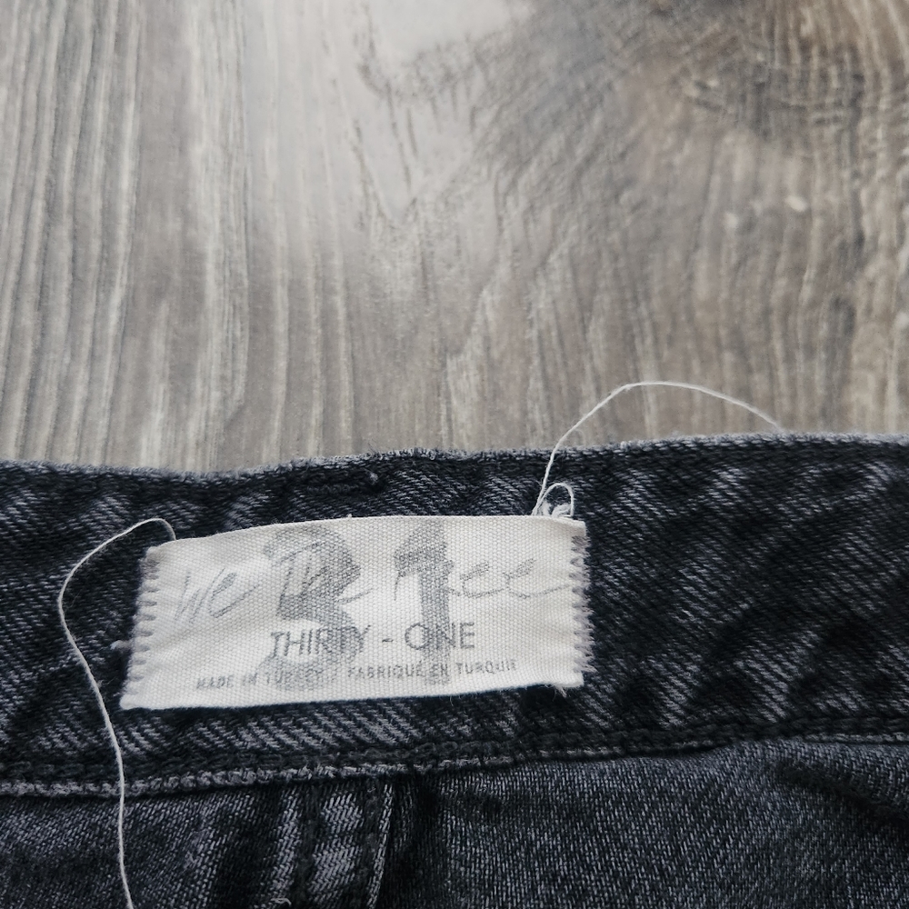 Free People Good Times Shorts Washed  Black - Picture 7 of 10